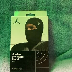 Jorden Fly Warm Therma-FIT Adult Hyperwarm Hood Ski Mask - Black "Brand New"